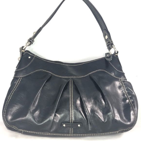 Nine West Black Shoulder Bag - Picture 1 of 8